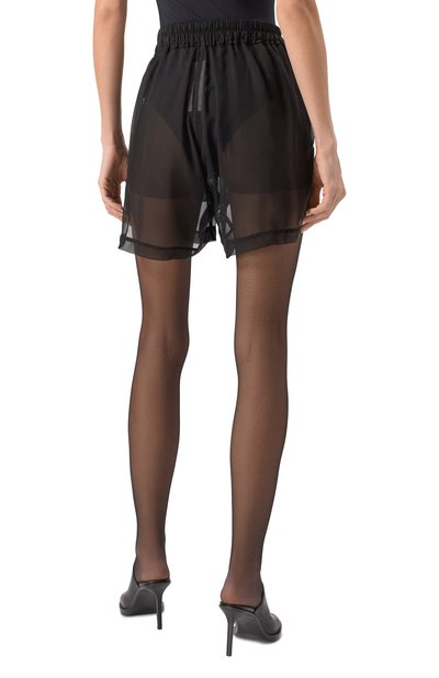 Шелковые шорты RICK OWENS, арт. R001E7377/S, фото 4