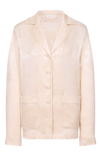 Женская атласная блузка MVST, арт. M26.2PW.B017/F126