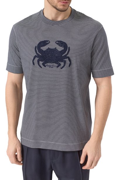 Хлопковая футболка EMPORIO ARMANI, арт. EM000824/AF12927, фото 3