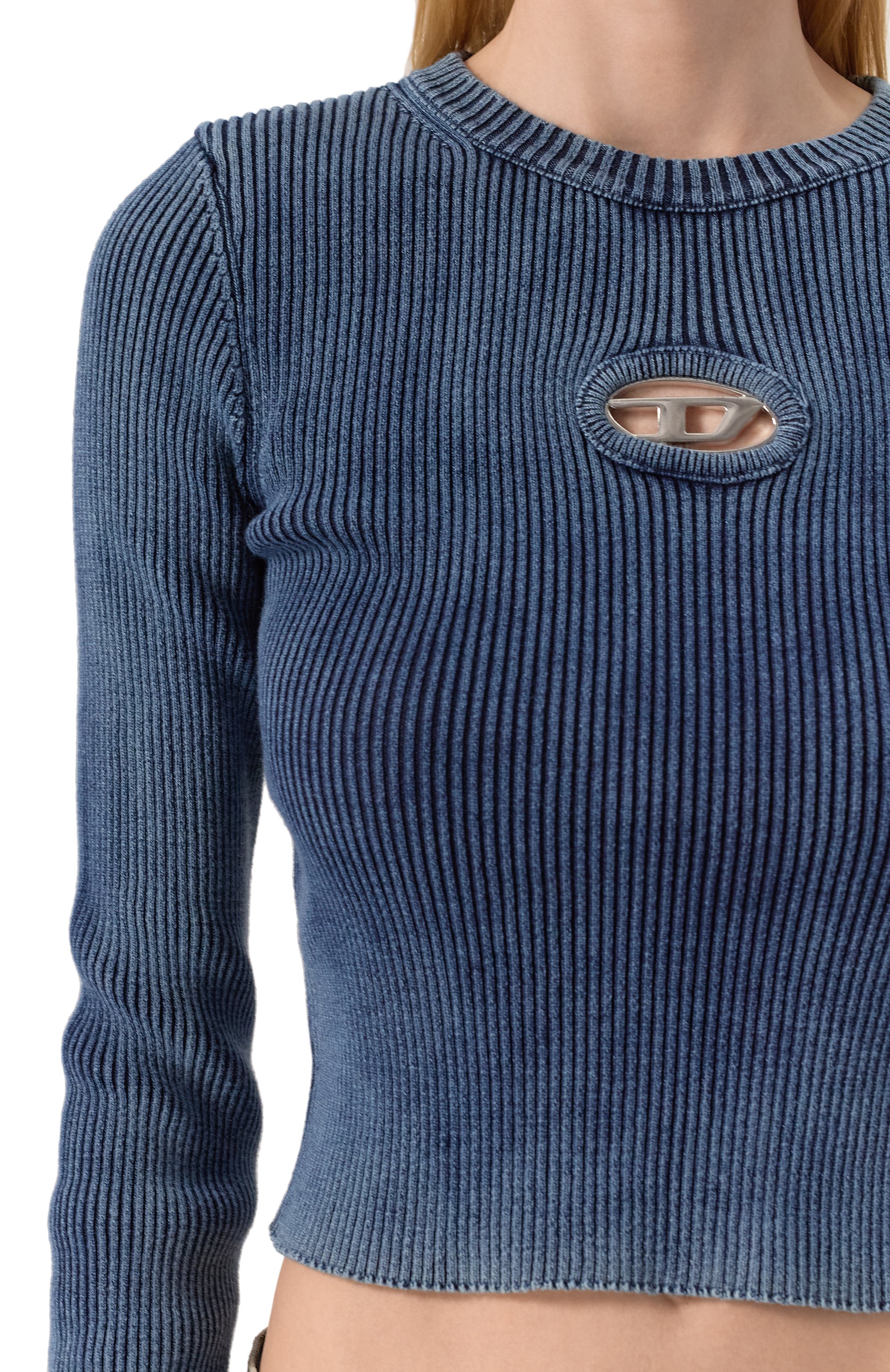 Хлопковый пуловер DIESEL, арт. A14810/0ANAH, фото 5