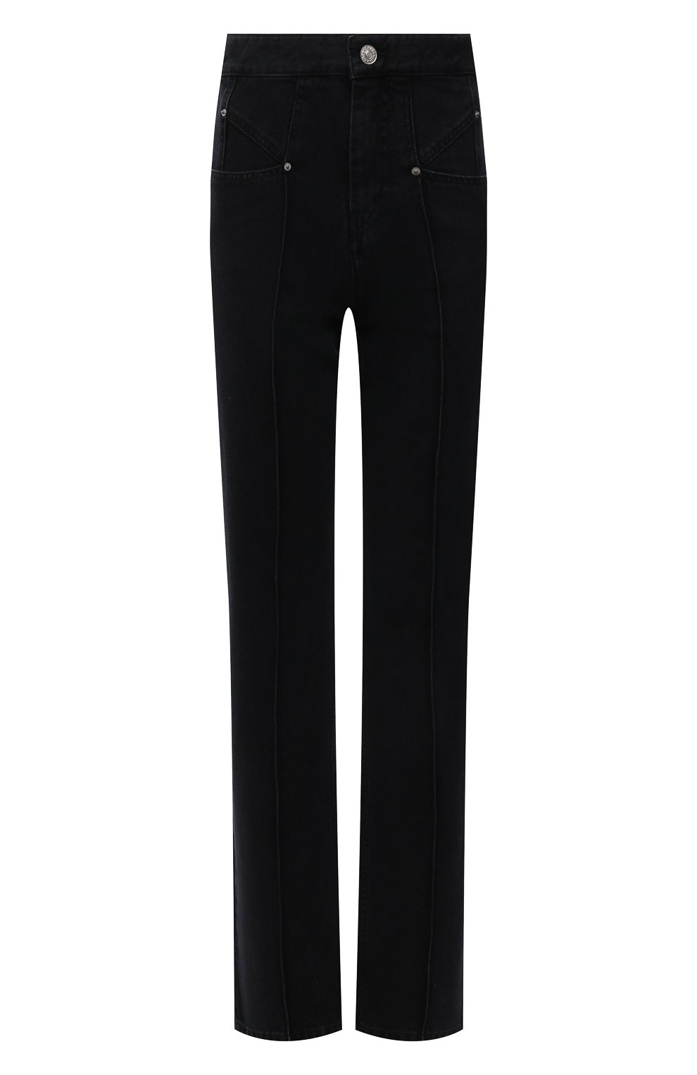 Джинсы ISABEL MARANT черного цвета по цене 49950 руб., арт. PA2042-21H060I/LIR0KAY0, фото 1 Джинсы ISABEL MARANT, арт. PA2042-21H060I/LIR0KAY0, фото 1