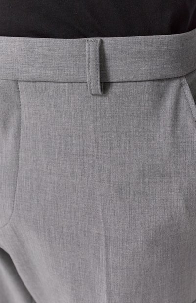 Брюки-карго из вискозы и шерсти BOSS, арт. 50535069, фото 5