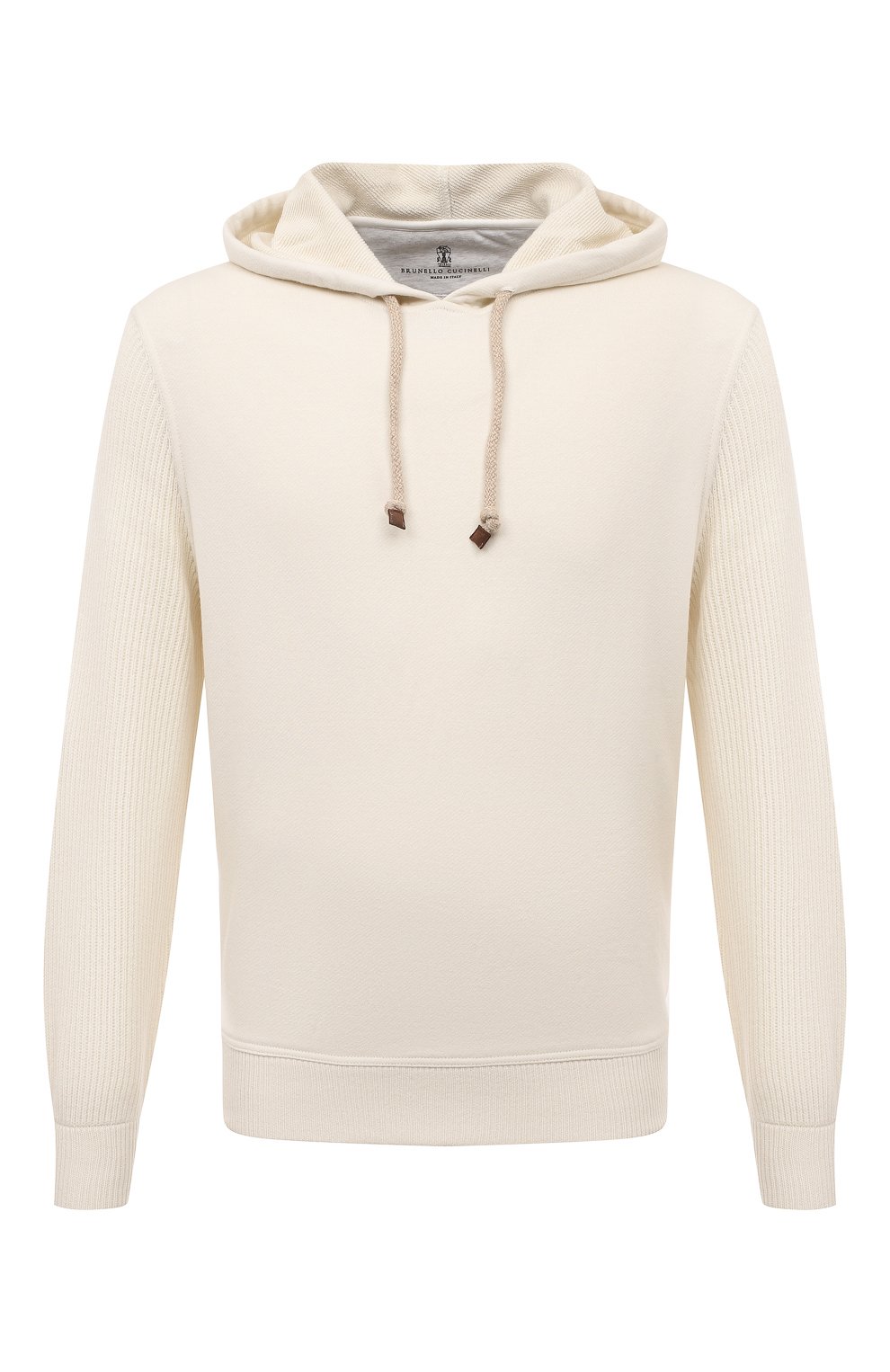 Хлопковое худи BRUNELLO CUCINELLI, арт. MTU23B2215, фото 1