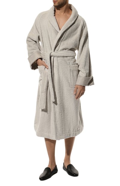 Халат unito FRETTE серого цвета по цене 39950 руб., арт. FR4645 D2060 G02X, фото 2 Халат unito FRETTE, арт. FR4645 D2060 G02X, фото 2