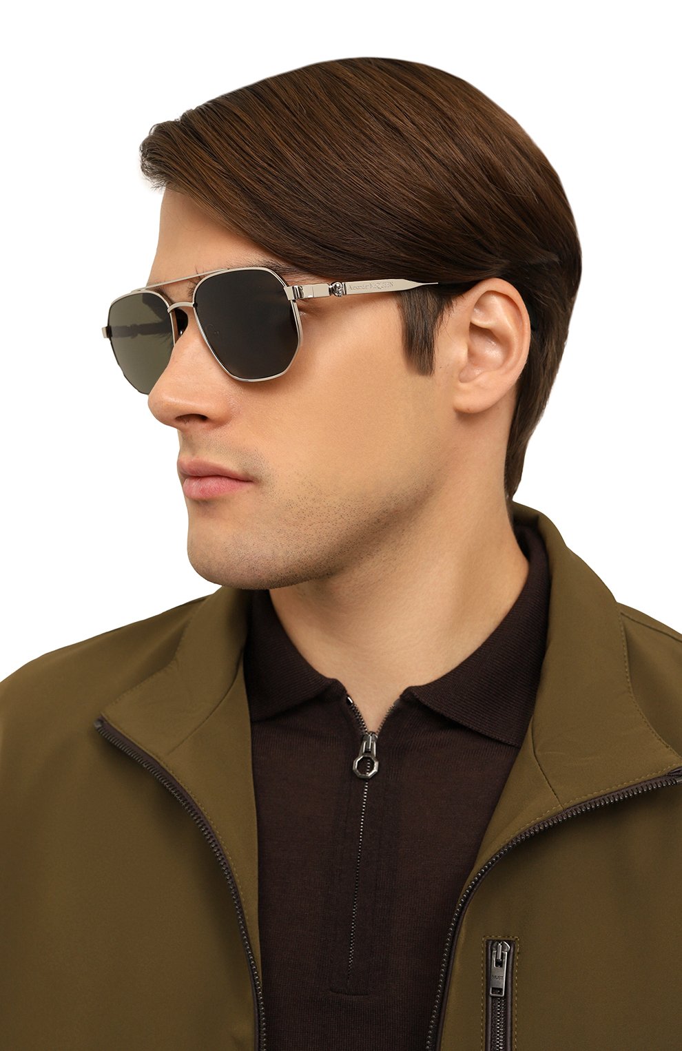 Солнцезащитные очки ALEXANDER MCQUEEN, арт. AM0458S 003, фото 2