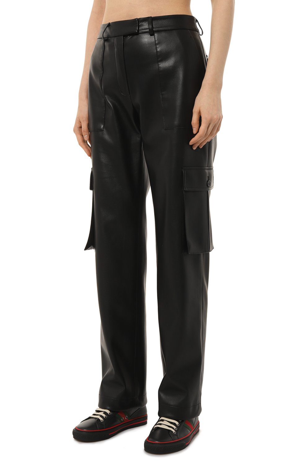 Брюки из экокожи SEVEN LAB черного цвета по цене 31080 руб., арт. SPE.06.900.233, фото 3 Брюки из экокожи SEVEN LAB, арт. SPE.06.900.233, фото 3