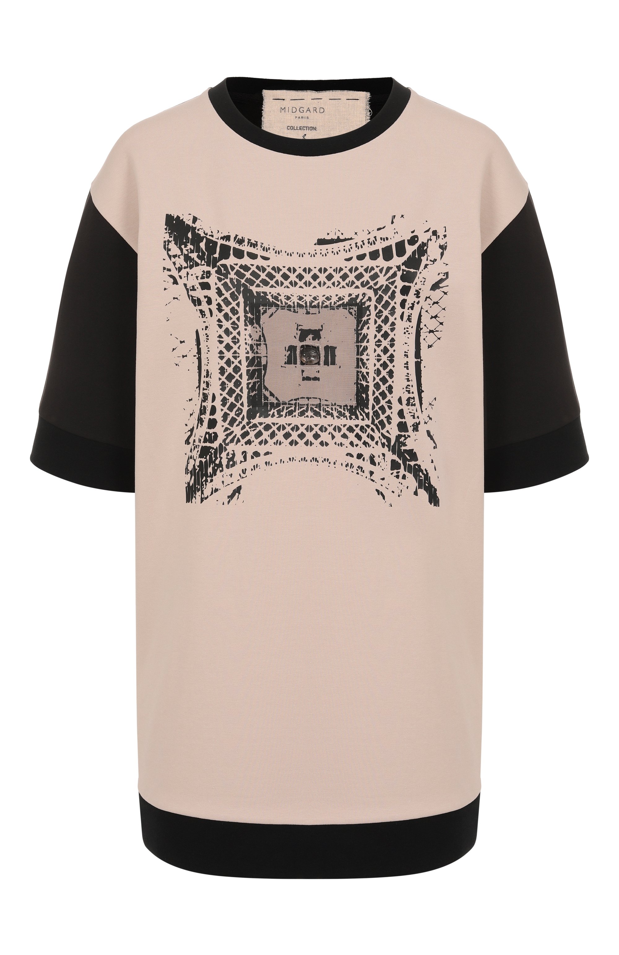 Хлопковая футболка MIDGARD PARIS, арт. TT7CN-OS-BJ, фото 1