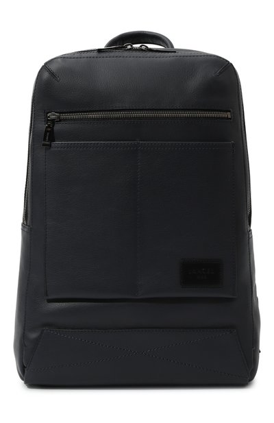 Мужской темно-синий кожаный рюкзак neo nomade LANCEL купить в