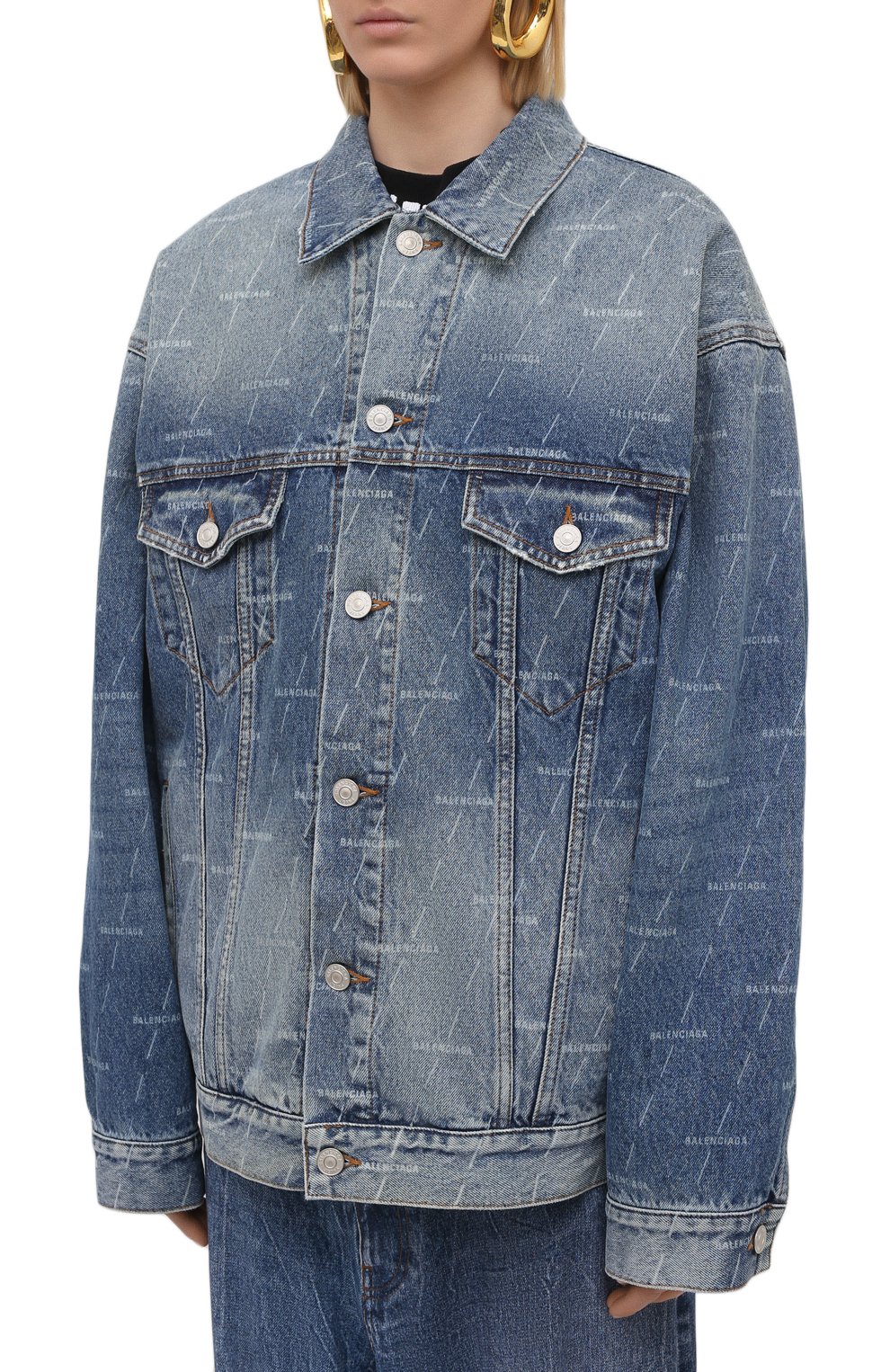 Джинсовая куртка BALENCIAGA, арт. 625993/TJW53, фото 3
