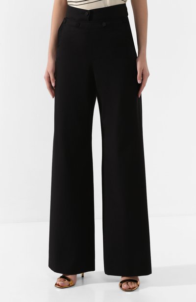 Брюки из смеси хлопка и шелка DRIES VAN NOTEN, арт. 201-10959-9293, фото 3