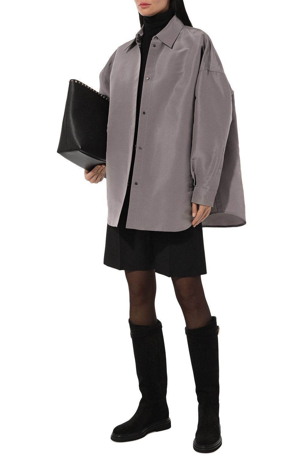 Шелковая рубашка VALENTINO, арт. 5B3CI0R16DE, фото 2