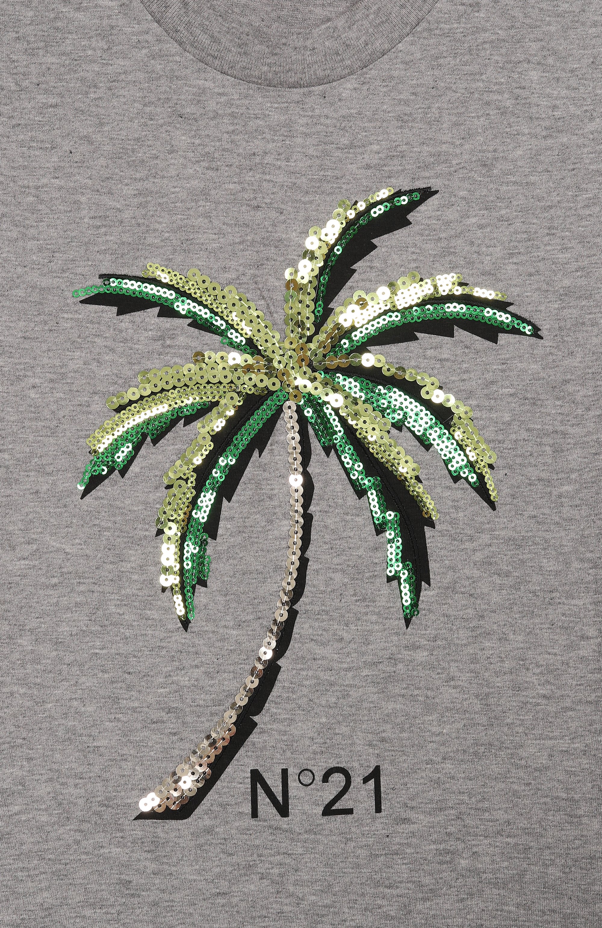 Хлопковая футболка N21, арт. N2104C/N0199, фото 3