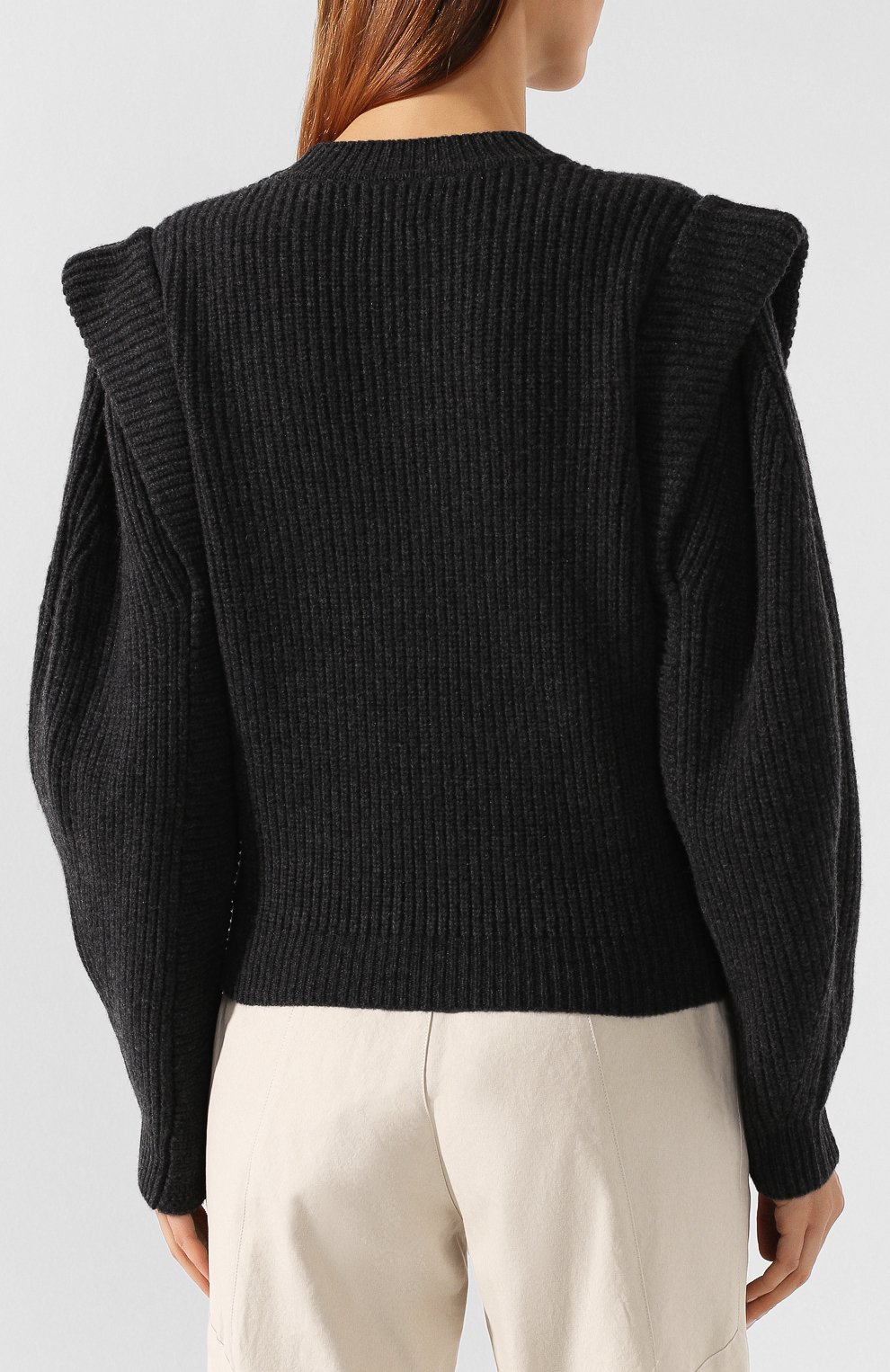 Свитер из смеси шерсти и кашемира ISABEL MARANT, арт. PU1148-19H035I/B0LT0N, фото 4
