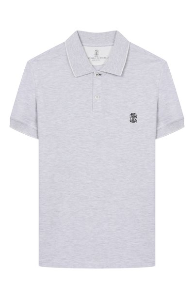 Хлопковое поло BRUNELLO CUCINELLI, арт. BE854T315A, фото 1