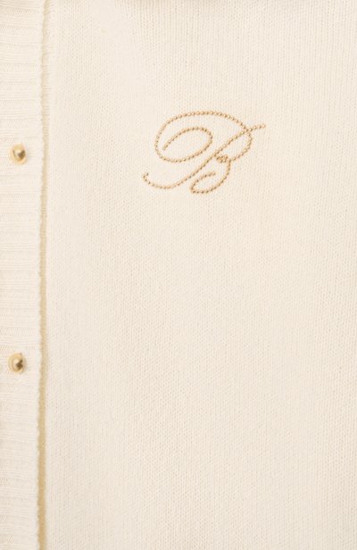 Кардиган из шерсти и вискозы BLUMARINE, арт. BFMA043C/FL098_001, фото 3