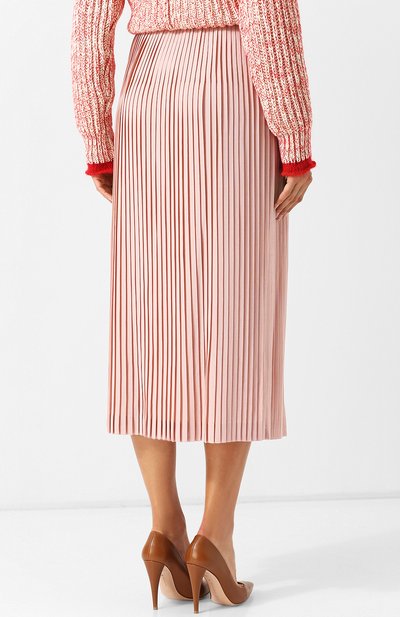 Плиссированная юбка-миди из шерсти LORO PIANA, арт. FAI2013, фото 4