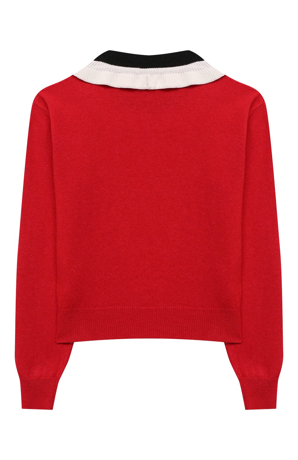 Пуловер SIMONETTA красного цвета по цене 13150 руб., арт. 1N9510/NF190/10-14+, фото 2 Пуловер SIMONETTA, арт. 1N9510/NF190/10-14+, фото 2