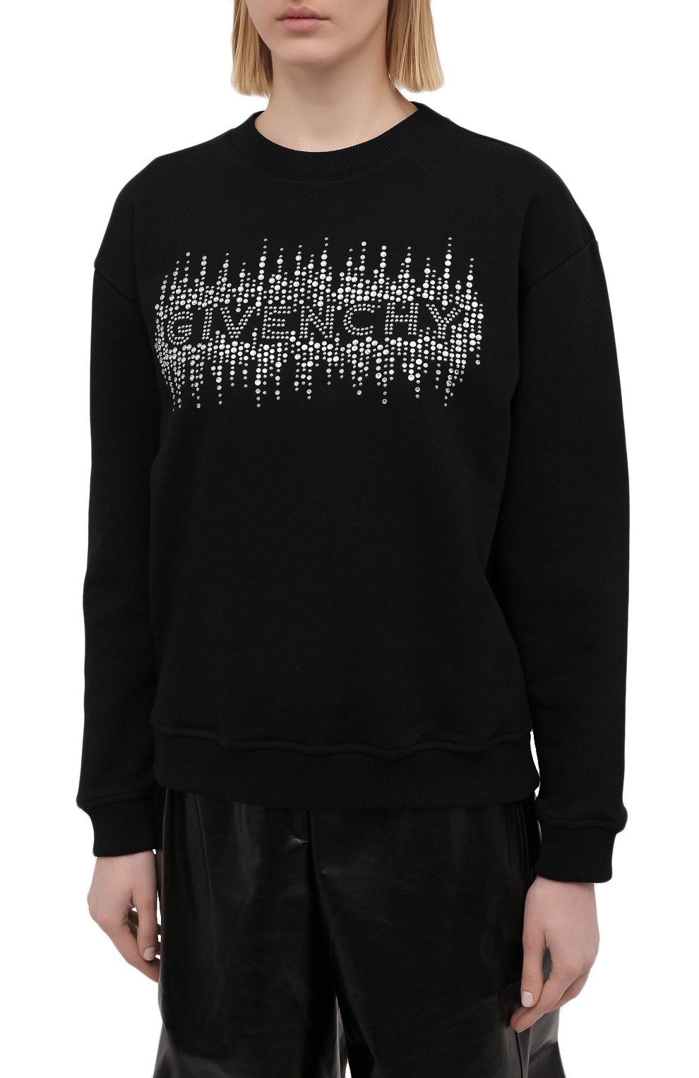 Хлопковый свитшот GIVENCHY, арт. BWJ0193Z4R, фото 3