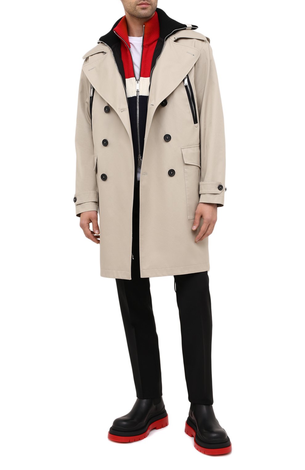 Хлопковый тренч DSQUARED2, арт. S74AH0096/S41794, фото 3