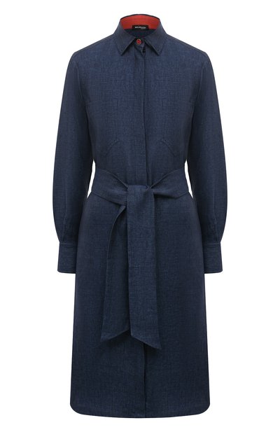 Женское льняное платье KITON, арт. D57347H08442