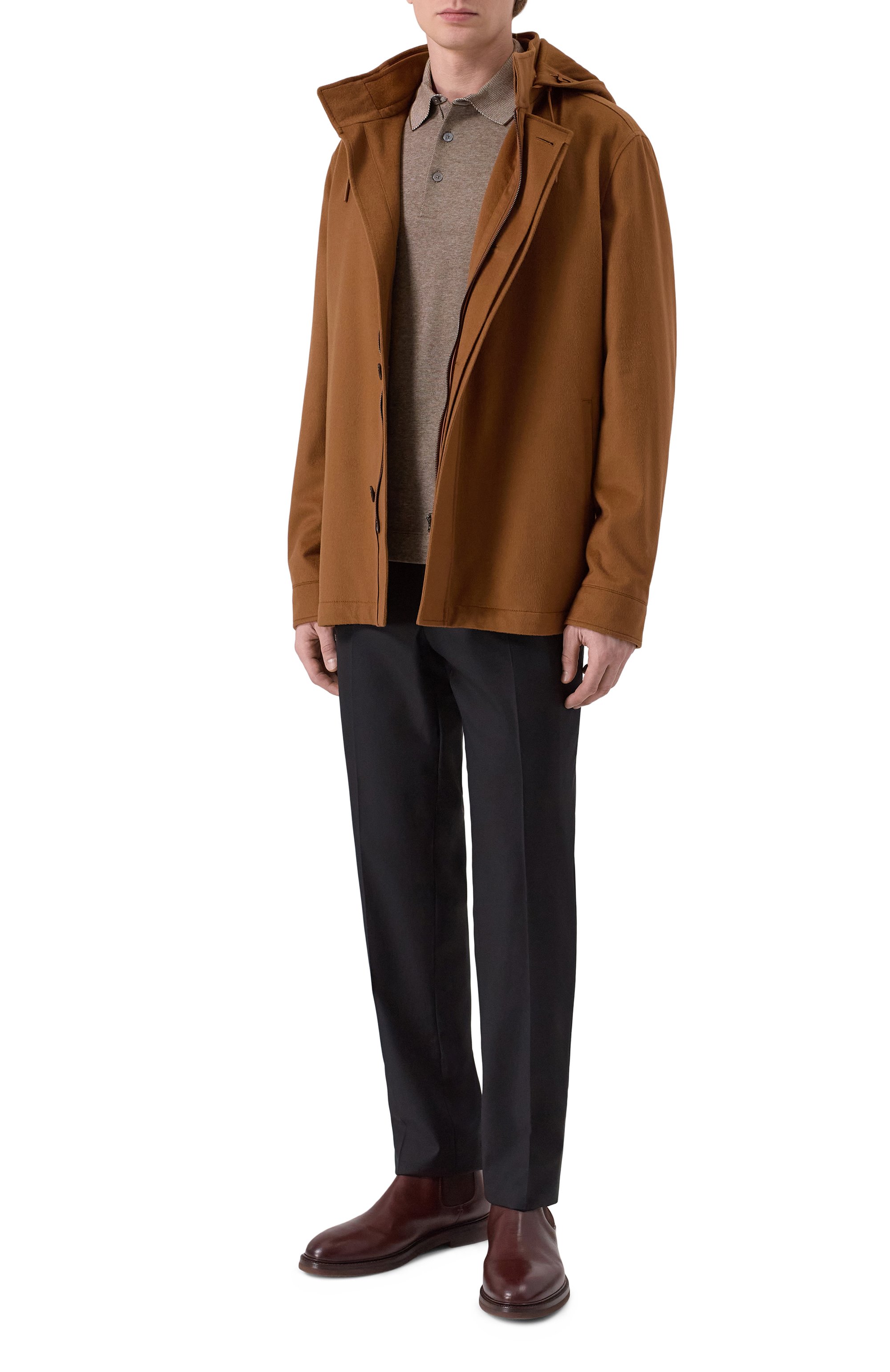 Хлопковое поло ZEGNA, арт. E739/UE394A8, фото 2