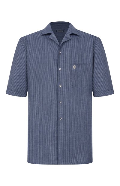 Мужская рубашка из шерсти и шелка STEFANO RICCI, арт. SP008239/WKL09U