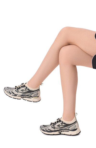 Женские комбинированные кроссовки be right back OFF-WHITE, арт. 0WIA28KS26FAB001