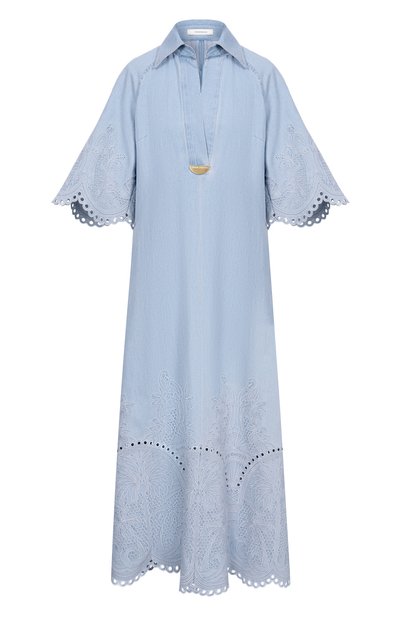 Женское хлопковое платье ZIMMERMANN, арт. 7216DRS263