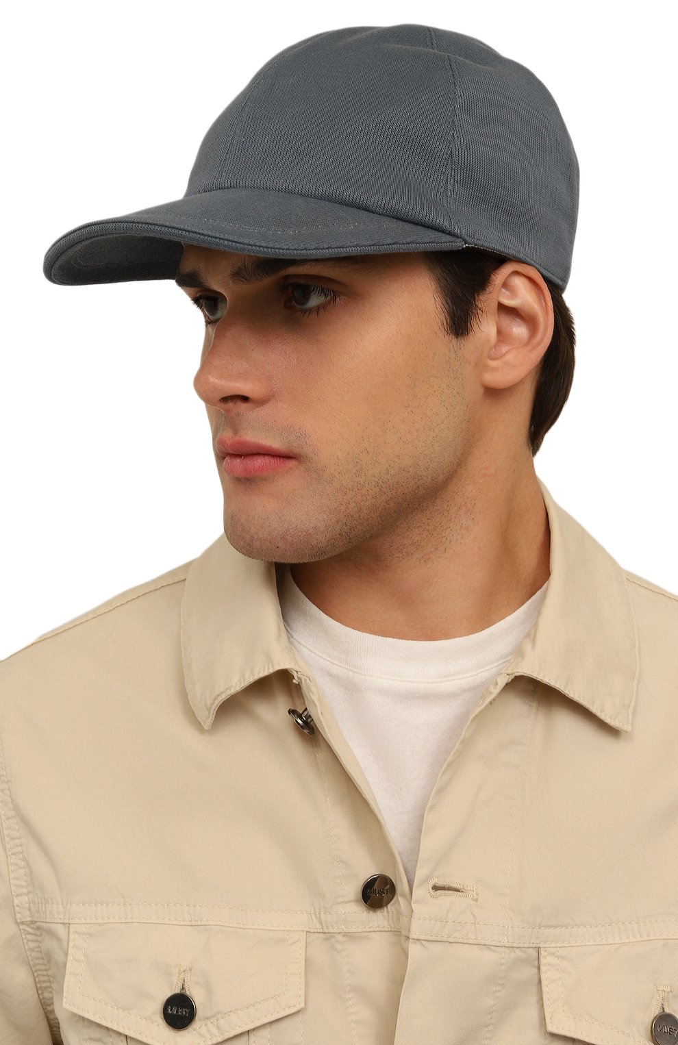 Хлопковая бейсболка CORTIGIANI, арт. 711011, фото 2