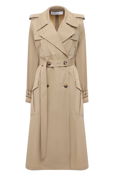 Женский хлопковый тренч JW ANDERSON, арт. C00128 PG0289