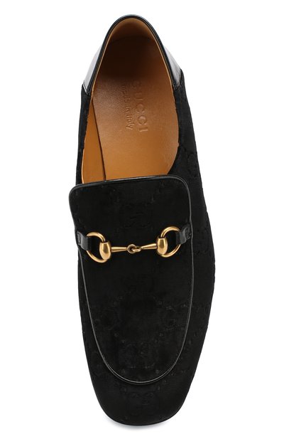 Текстильные лоферы mister  GUCCI, а рт. 526298/9JT80, фото 5