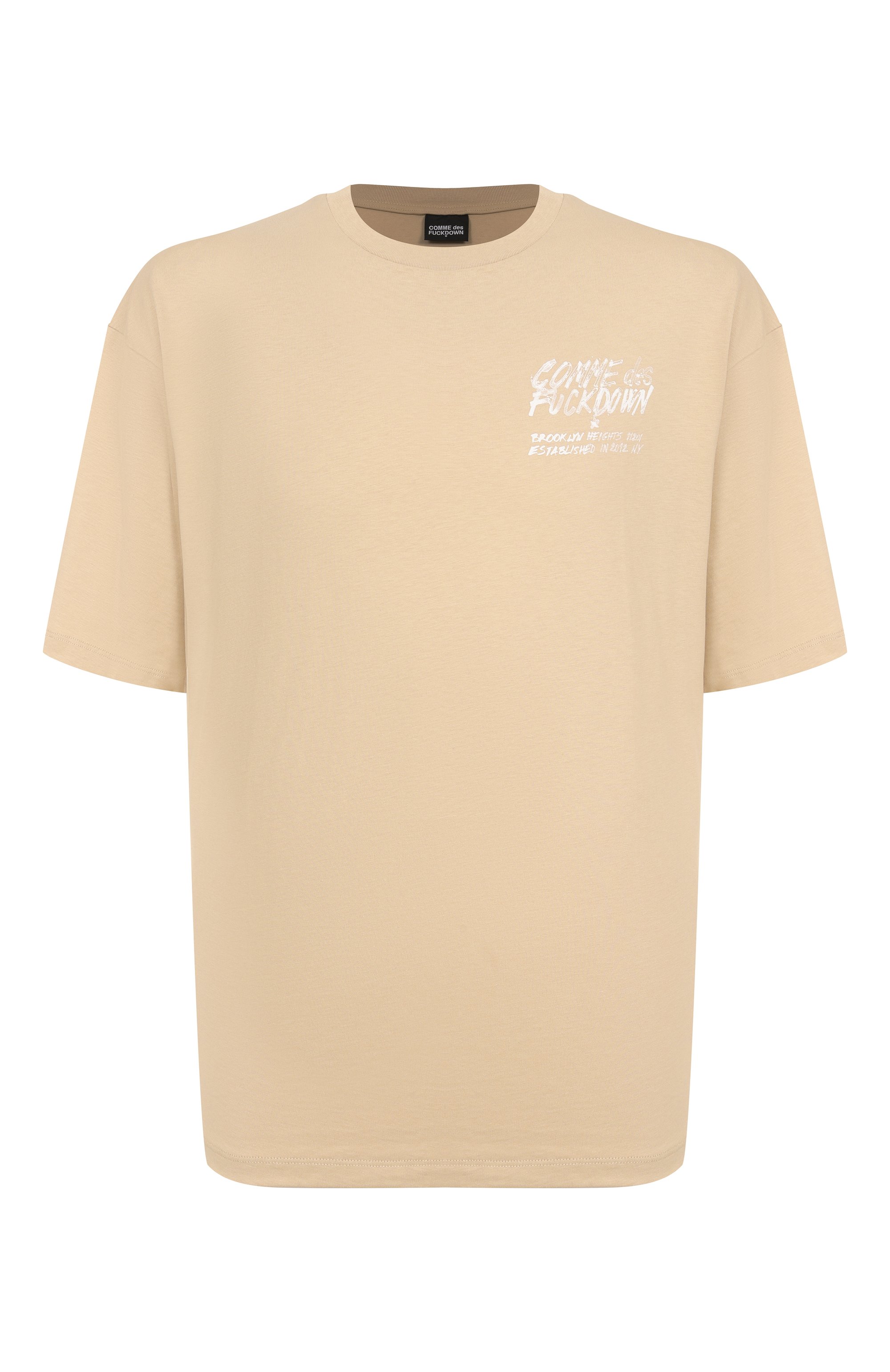 Хлопковая футболка COMME DES FUCKDOWN, арт. CFABM01522, фото 1