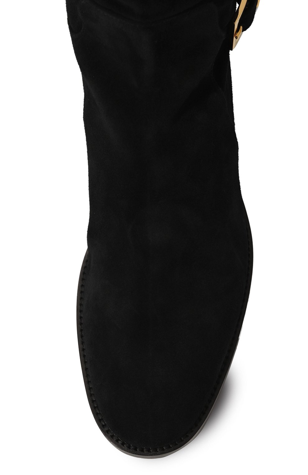 Замшевые ботфорты sr nora 20 SERGIO ROSSI черного цвета по цене 164500 руб., арт. B09100/MCRM13, фото 6 Замшевые ботфорты sr nora 20 SERGIO ROSSI, арт. B09100/MCRM13, фото 6