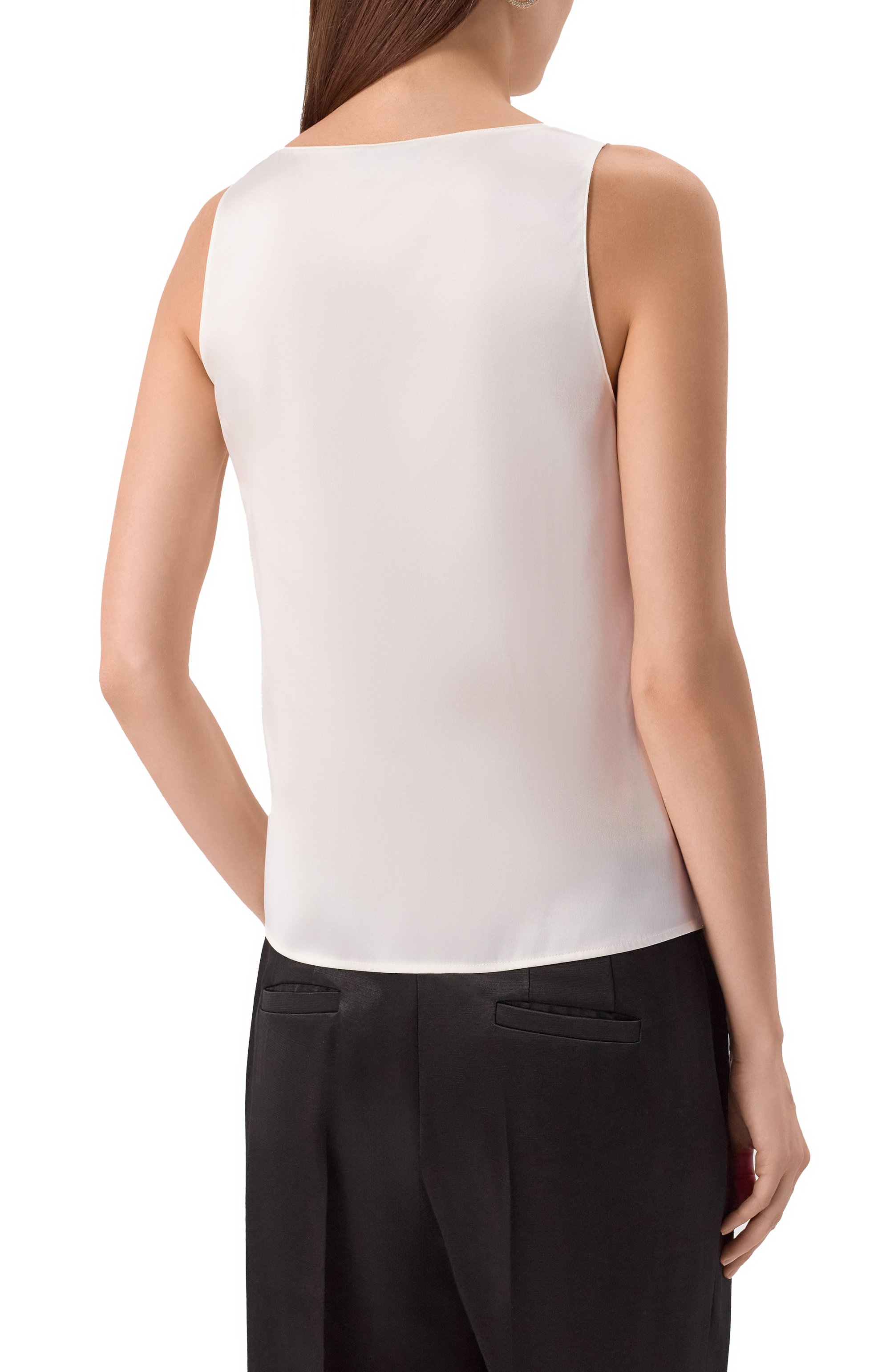 Атласный топ EMPORIO ARMANI, арт. EW002199/AF17300, фото 4