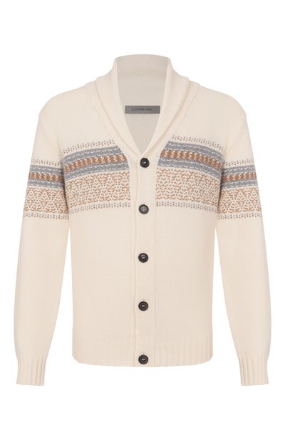 Мужской кардиган из кашемира и шерсти CORNELIANI, арт. 28M556/2A25117