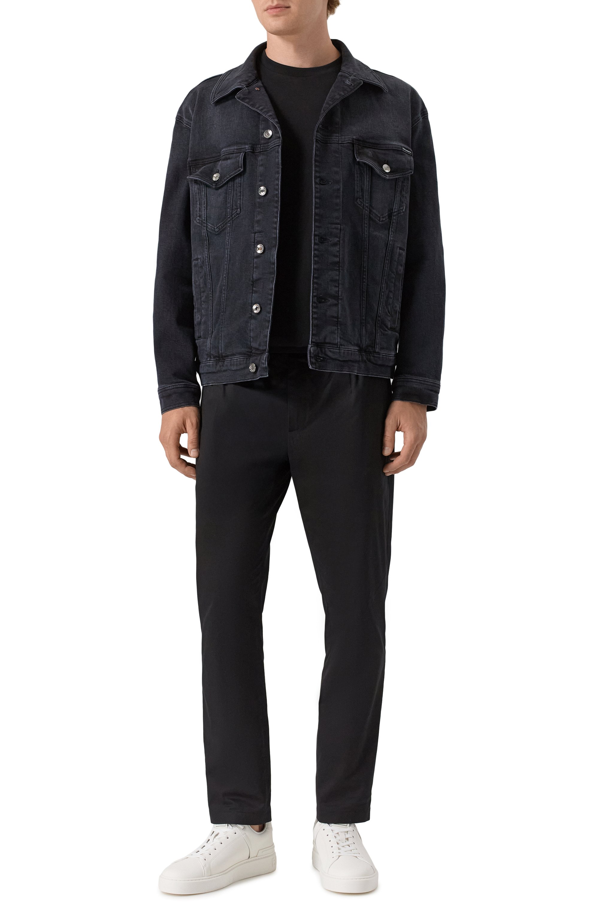 Хлопковый лонгслив DOLCE & GABBANA, арт. G8SD2Z/G7PEA, фото 2