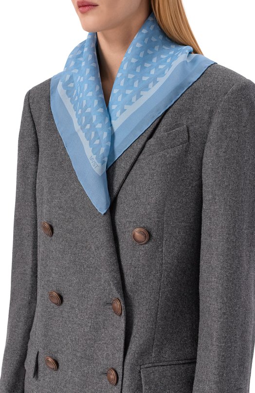 Шелковый платок MVST M26.2PW.A002 Голубой  M26.2PW.A002 Фото 2