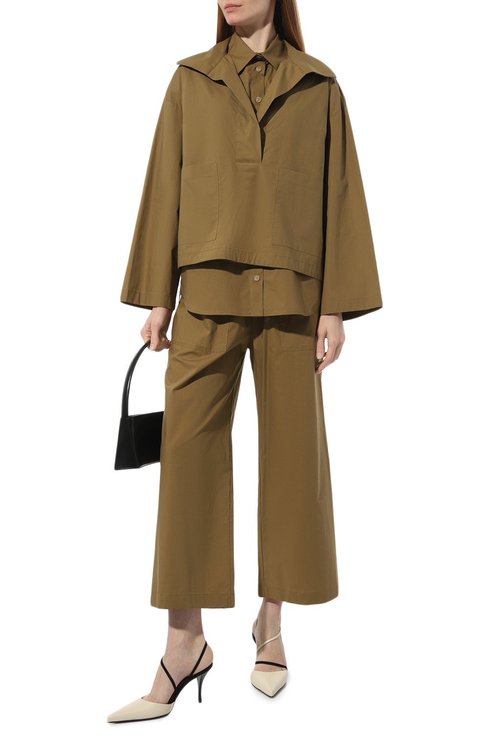 Хлопковая рубашка ERIKA CAVALLINI, арт. P4SJ07, фото 2