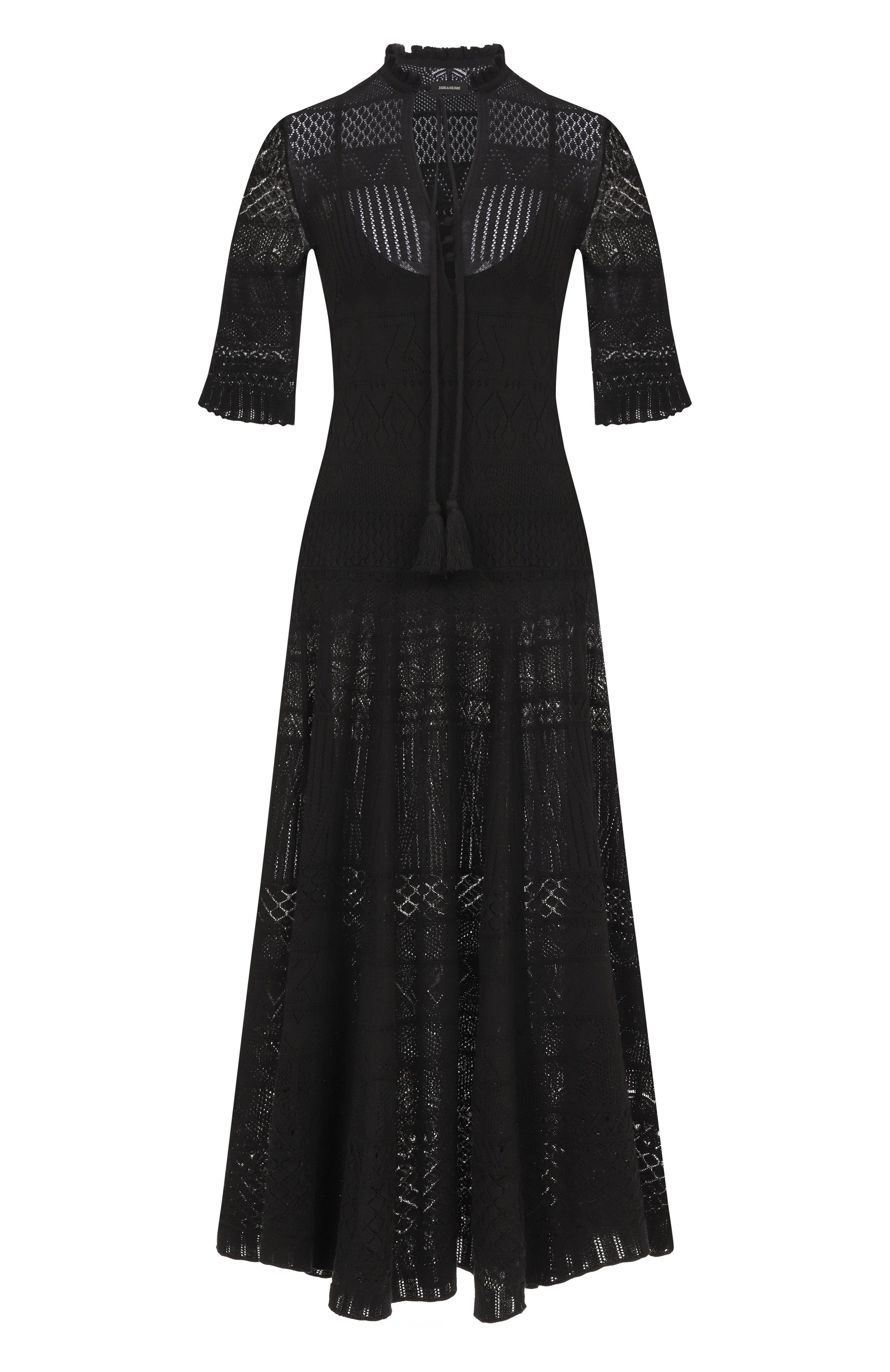 Хлопковое платье ZADIG AND VOLTAIRE, арт. KWDR00169, фото 1