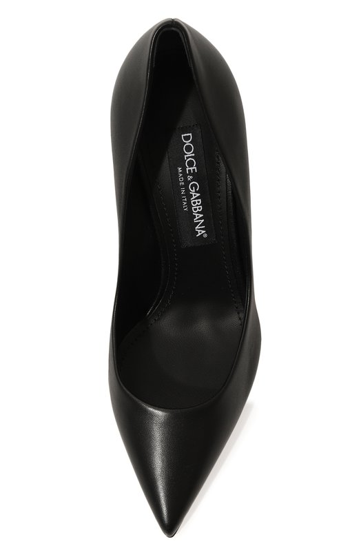 Кожаные туфли Cardinale 105 Dolce & Gabbana CD1838/B7261 Чёрный  CD1838/B7261 Фото 6