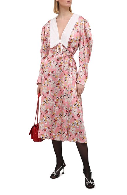 Женское атласное платье MIU MIU, арт. MF4065-1YFY-F0D61