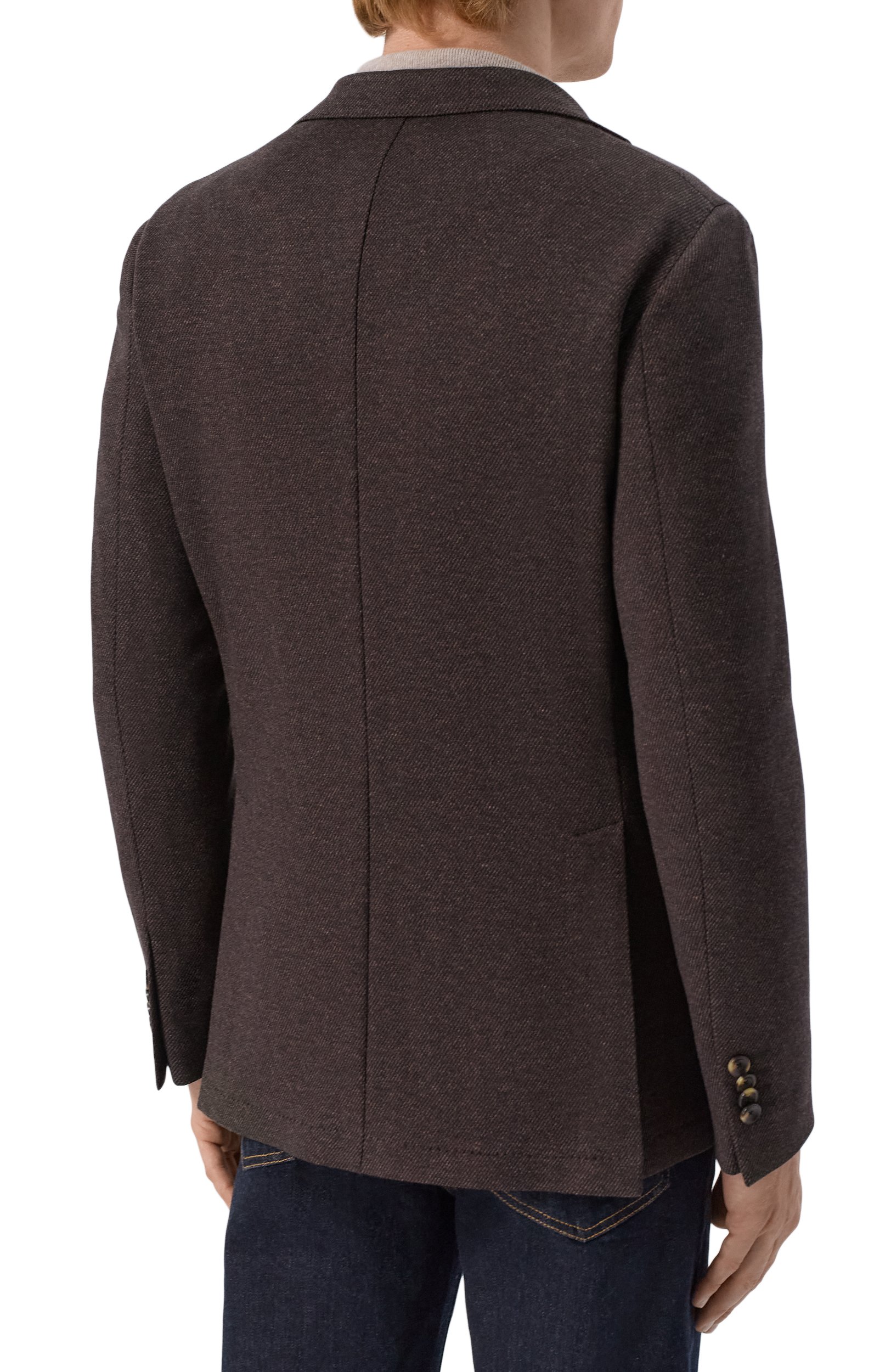 Пиджак из шерсти и хлопка SARTORIA LATORRE, арт. JD74/JK136, фото 4