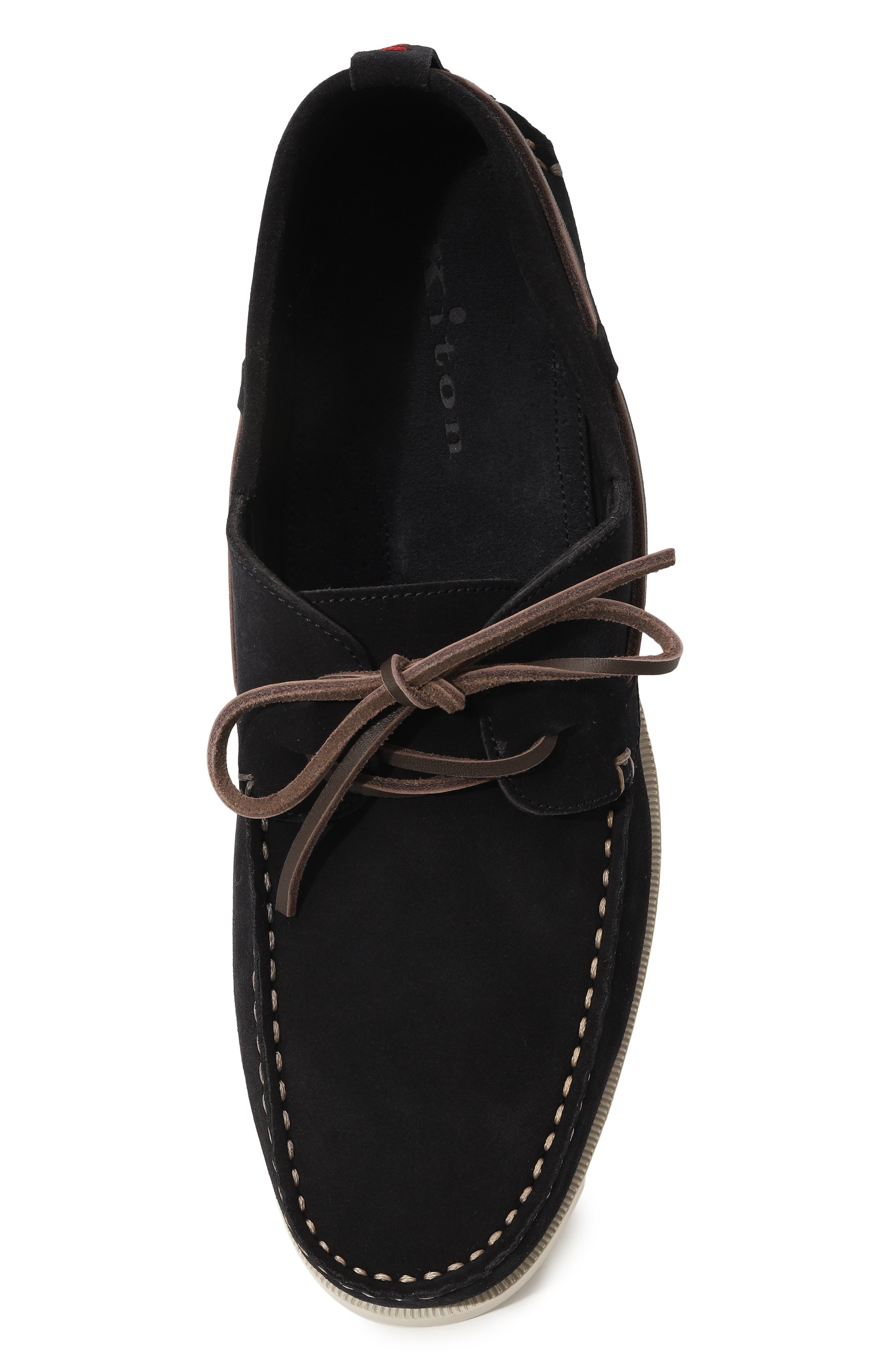 Замшевые топсайдеры KITON, арт. USSA062N00985, фото 6