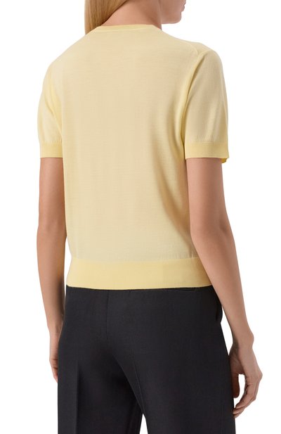 Пуловер из шерсти и кашемира SAINT LAURENT, арт. 858704/YAPK2, фото 4