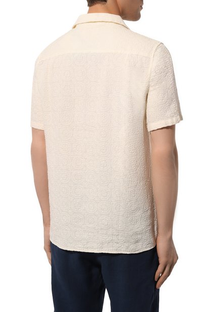 Льняная рубашка MC2 SAINT BARTH, арт. STBM/KALEA/00844F, фото 4