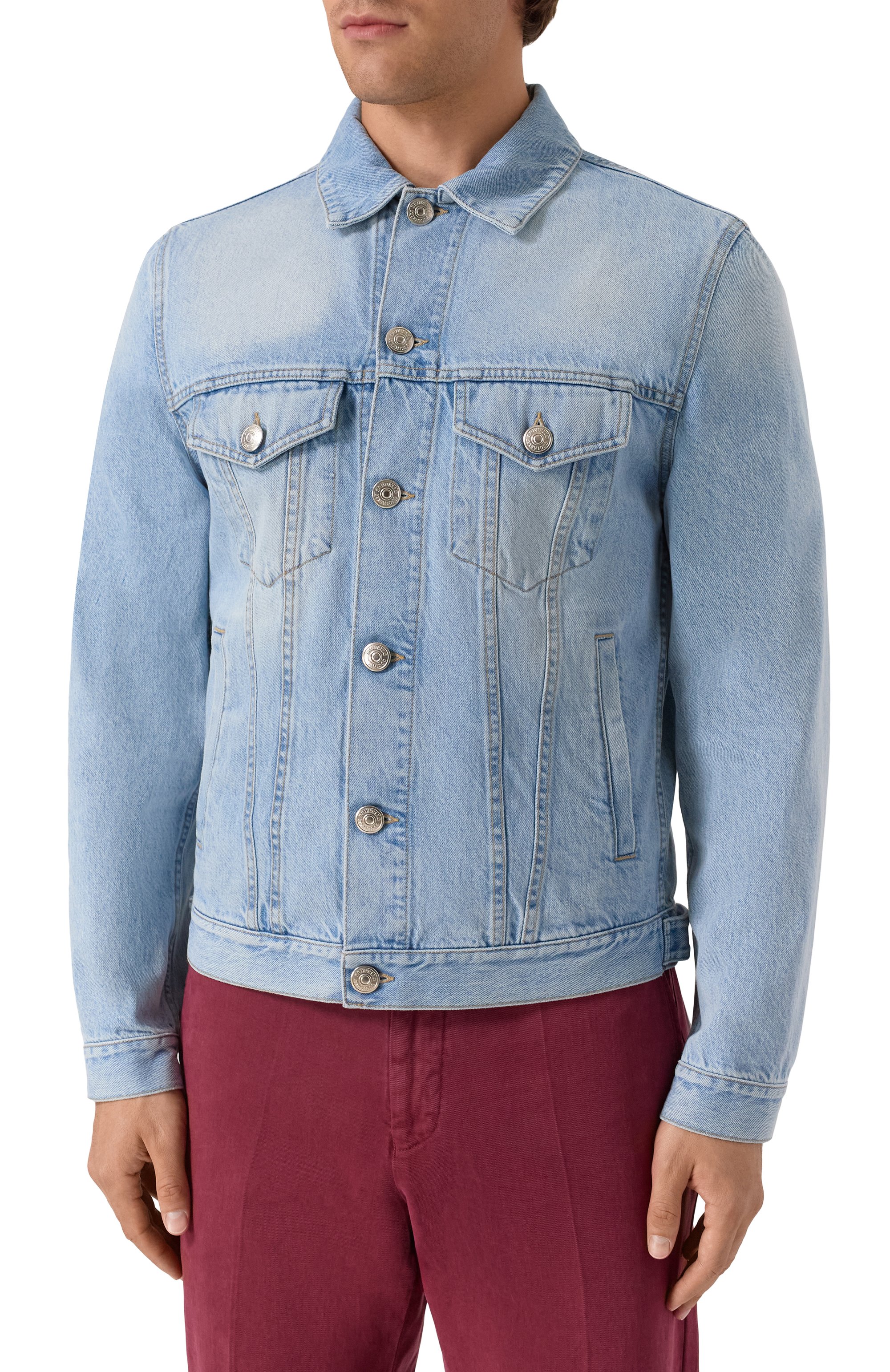 Джинсовая куртка BRUNELLO CUCINELLI, арт. M241P6909, фото 3