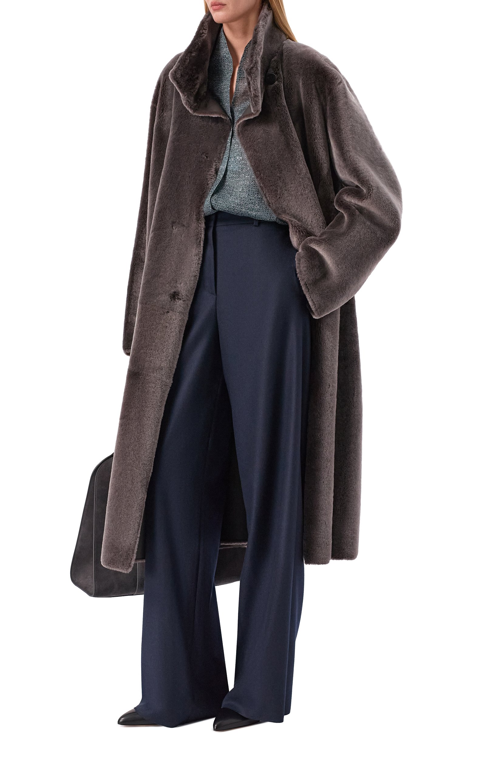 Двусторонняя дубленка из ягненка GIORGIO ARMANI, арт. GW004218/AF29339, фото 2