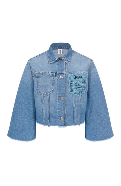 Женская джинсовая куртка LIU JO, арт. WA5446D4666