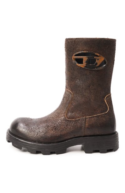 Кожаные полусапоги d-hammer DIESEL, арт. Y03692/P4084, фото 4