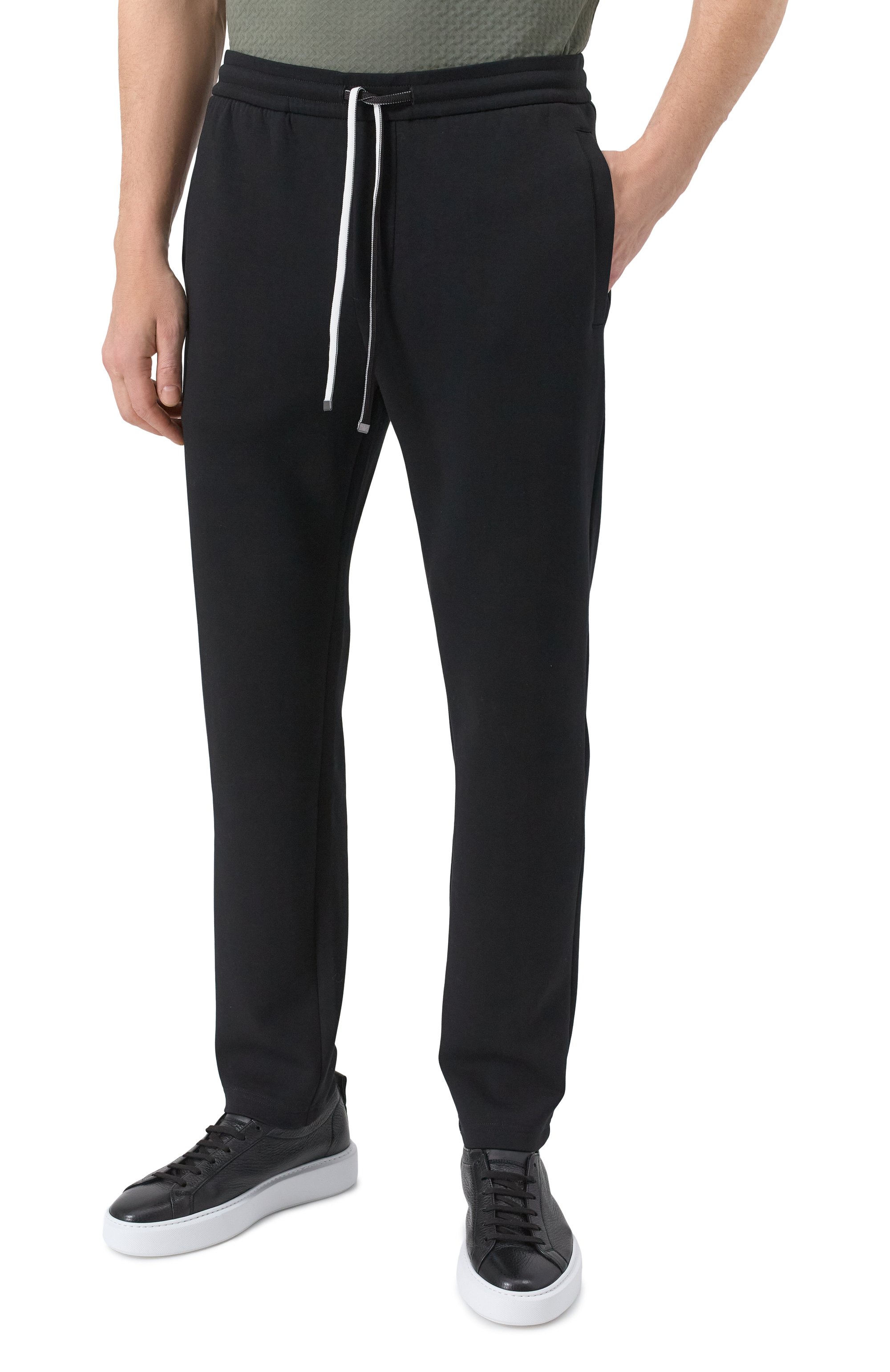 Хлопковые брюки EMPORIO ARMANI, арт. 8N1PD8/1JHSZ, фото 3